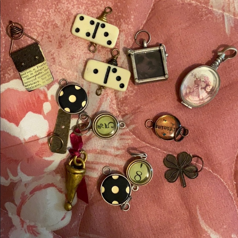 Charms for making bracelets and necklaces